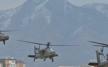 Utah National Guard Receives Army's Most Advanced Attack Helicopter- B-Roll