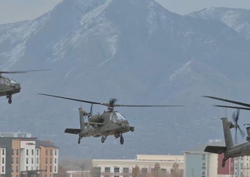 Utah National Guard Receives Army's Most Advanced Attack Helicopter- B-Roll
