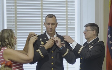 LTC. James Kingsbury promotion ceremony