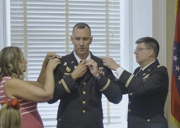 LTC. James Kingsbury promotion ceremony