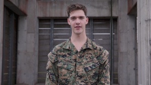Lance Cpl. Caleb Harhen, Thanksgiving Greeting