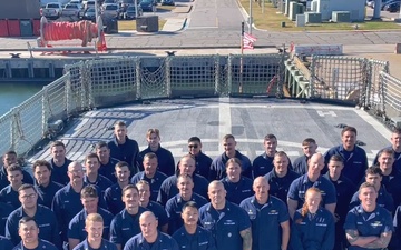 Coast Guard Cutter Vigorous, Thanksgiving Greeting