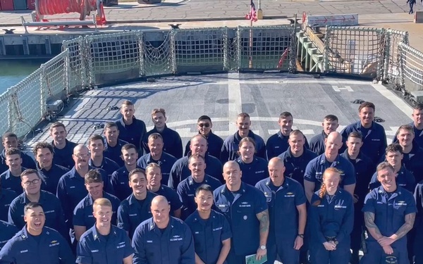 Coast Guard Cutter Vigorous, Holiday Greeting