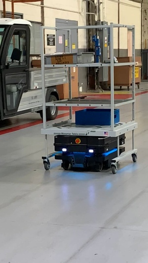 Autonomous Mobile Robot on the move
