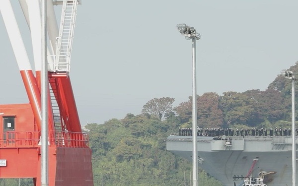 USS George Washington returns to Commander, Fleet Activities Yokosuka