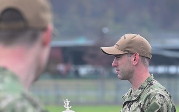 Navy Band conducts rehearsal ahead of 60th Presidential Inauguration participation.