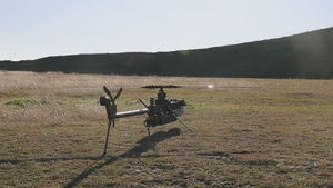 First Field Training of the Drone Systems of the Future