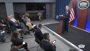 Pentagon Press Secretary Holds Briefing