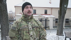 Parade celebrates 20 years in NATO, restoration of the Lithuanian Armed Forces.
