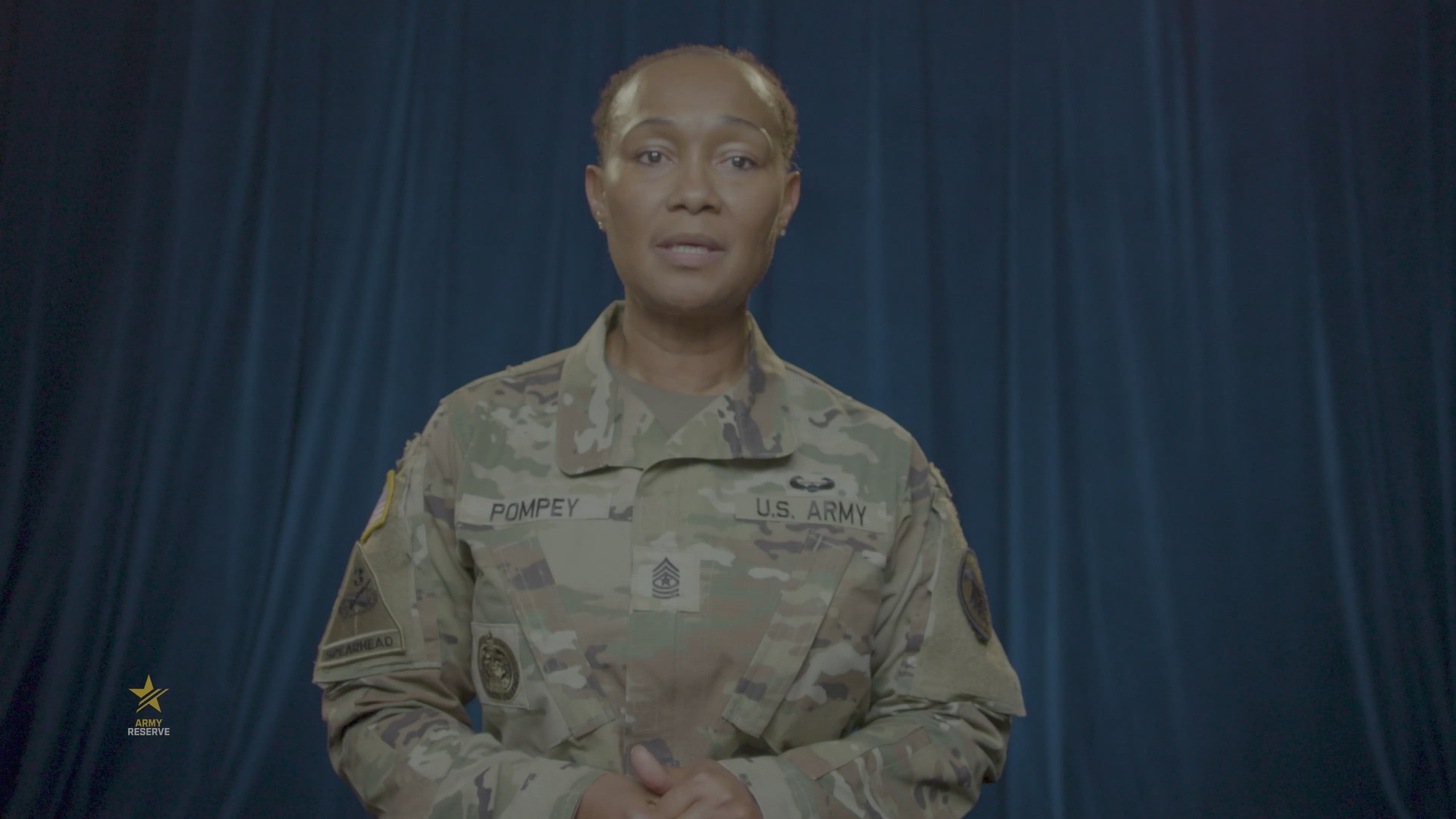 Sgt. Maj. Subretta Pompey, executive sergeant major to the U.S. Army Reserve Command's deputy commanding general, encourages leaders at echelon to take immediate action. Check on your people and each other.