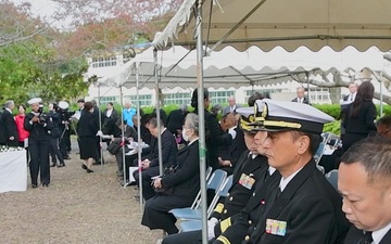 WW2 Airmen Remembrance Ceremony in Isahaya