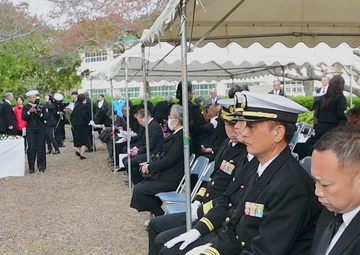 WW2 Airmen Remembrance Ceremony in Isahaya