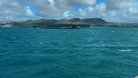 The Virginia-class fast attack submarine USS Minnesota (SSN 783) arrives onboard U.S. Naval Base Guam, Nov 26.