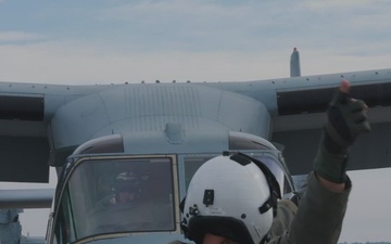 Leading means giving back: MV-22B Osprey crew chief Gunnery Sgt. Chad Tompkins speaks on the importance of good leaders