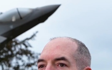 Col. Daniel Bunch, Chief of NATO Nuclear Operations, discusses the inclusion of F-35 aircraft in NATO's Exercise Steadfast Noon