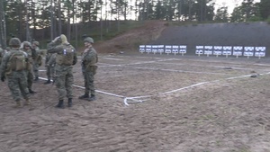 U.S. Marines Conduct Live Fire Range