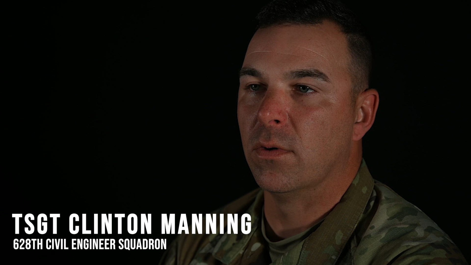 U.S. Air Force TSgt. Clinton, Manning, and David Mitchell, members of the 628th Civil Engineer Squadron, speak about rescuing civilians during a flooding event in South Carolina on Nov. 19, 2024. <br /><br />(Video by U.S. Air Force SSgt. James E. Harris III and Amn First Nahaku<br />Takahashi)