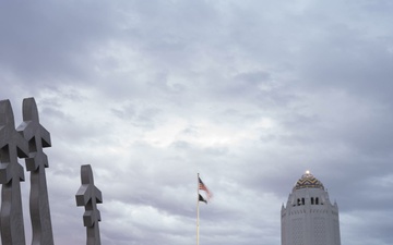 Sunset time lapse, JBSA-Randolph Building 100