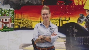 Meredith Makes a Mural: A depiction of 78th CES evolution