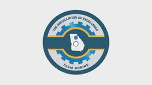 Robins AFB Logo animation