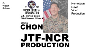 U.S. Marine Corps Chief Warrant Officer 4 Jimmy Chon - Hometown News (JTF-NCR Reel)