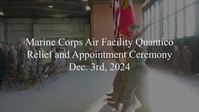 MCAF Relief and Appointment Ceremony B-Roll Package