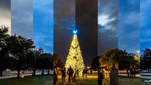 JBSA-Lackland Tree lighting time-slice