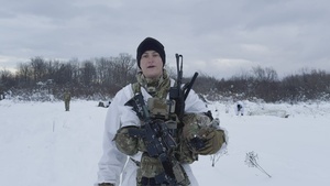Commando Brigade Leaders Execute Cold Weather Training