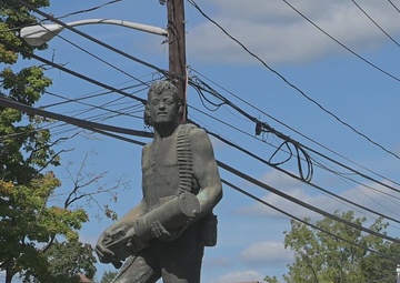 John Basilone Post-Parade