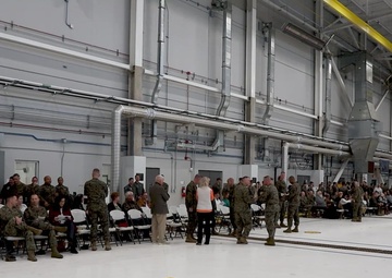 VMFA-251 reactivation ceremony (b-roll)
