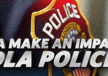 DLA...Make An Impact, DLA Police (open caption)