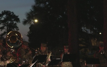 3rd ID Band perform at HAAF tree lighting event B-Roll