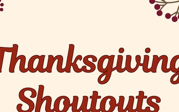 Kunsan's Thanksgiving shoutouts 2024