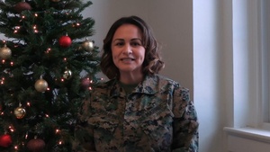 Gunnery Sgt. Jasmine Castaneda Holiday Message