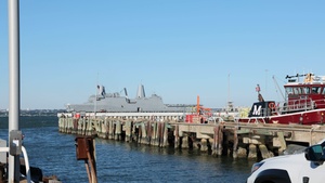 USS New York Returns to Naval Station Norfolk