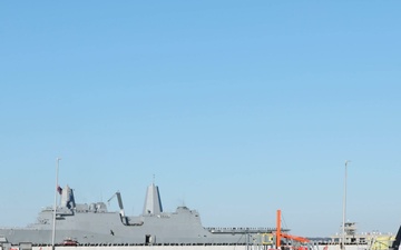 USS New York Returns to Naval Station Norfolk