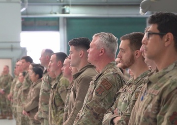 2024 142nd Wing Change of Command broll and soundbite