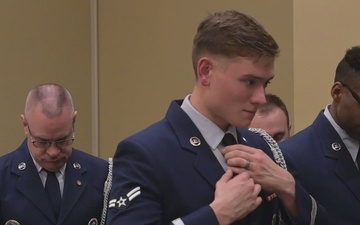 Indiana Air National Guard Honor Guard Presents Colors at Big Ten Championship Game in Indianapolis