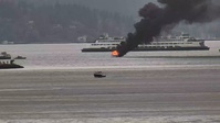 Coast Guard and Partner Agencies Respond to Boat Fire Near Seattle