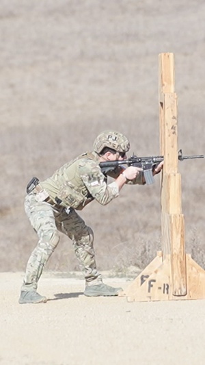 California 2024 Best Warrior Competition - M4 Carbine Event