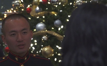 Marine Forces Reserve Band hosts Christmas concert b-roll package