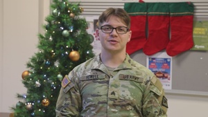 Soldiers from the 216th Military Police Company Wish Friends and Family Happy Holidays