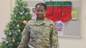 Soldiers from the 216th Military Police Company Wish Friends and Family Happy Holidays