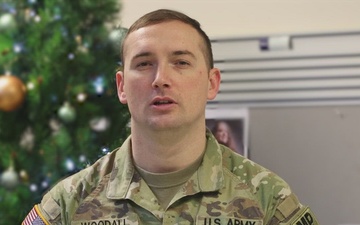 Soldiers from the 216th Military Police Company Wish Friends and Family Happy Holidays