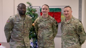 Soldiers from the 216th Military Police Company Wish Friends and Family Happy Holidays