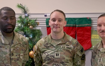 Soldiers from the 216th Military Police Company Wish Friends and Family Happy Holidays