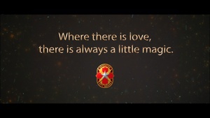 Where there is love, there is always a little magic.