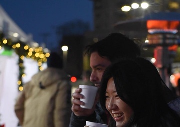 Team Osan kicks off the holiday season