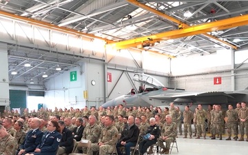 142nd Wing Change of Command