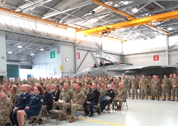 142nd Wing Change of Command
